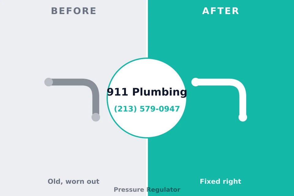 Before and after: plumbing repair Elwood, IN